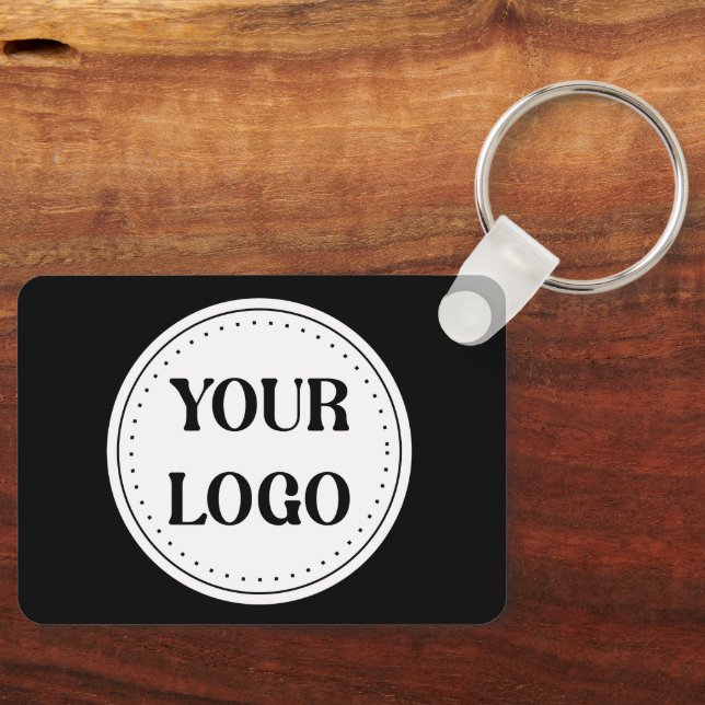  Sleek, contemporary, polished,& customizable. Keychain (Front)