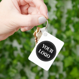 Sleek, contemporary, polished,& customizable keychain