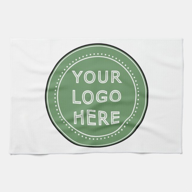 Sleek, contemporary, polished,& customizable. kitchen towel (Horizontal)