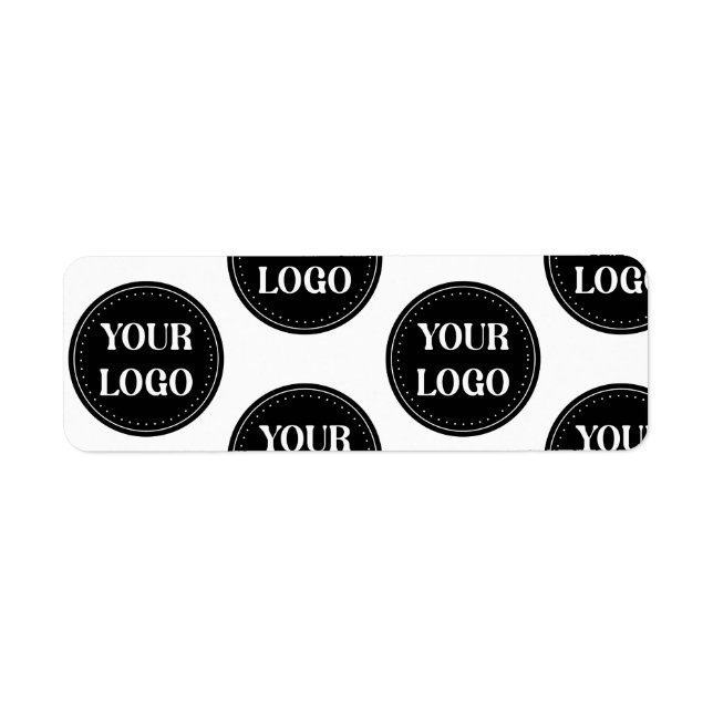 Sleek, contemporary, polished,& customizable label (Front)