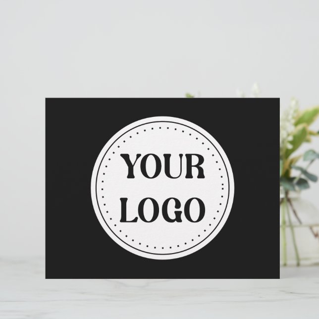  Sleek, contemporary, polished,& customizable. Letterhead (Standing Front)