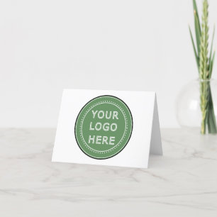 Sleek, contemporary, polished,& customizable. letterpress thank you card