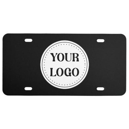  Sleek contemporary polished customizable License Plate