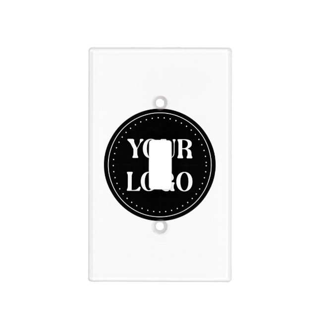 Sleek, contemporary, polished,& customizable light switch cover (Front)