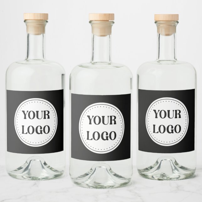  Sleek, contemporary, polished,& customizable. Liquor Bottle Label (Bottles)
