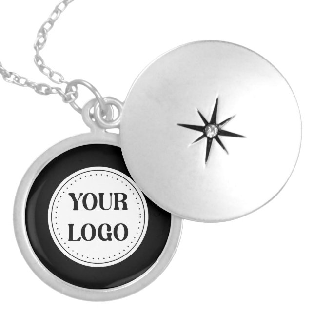  Sleek, contemporary, polished,& customizable. Locket Necklace (Front)
