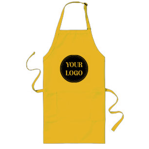 Sleek, contemporary, polished,& customizable long apron