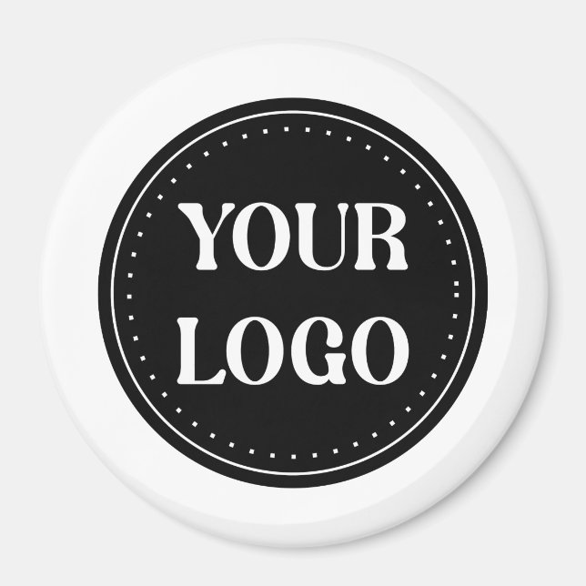 Sleek, contemporary, polished,& customizable magnet (Front)