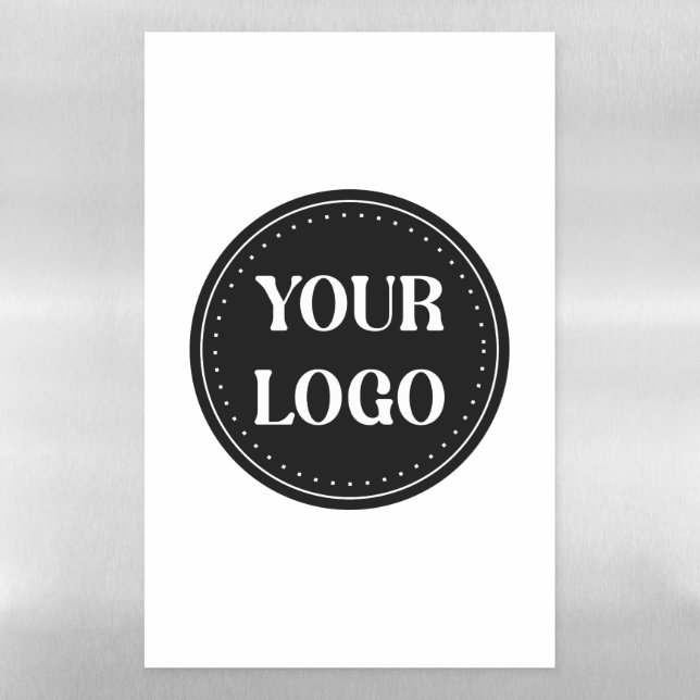 Sleek, contemporary, polished,& customizable magnetic dry erase sheet (Vertical)