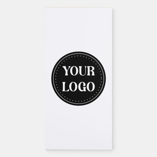 Sleek, contemporary, polished,& customizable magnetic notepad (Front)