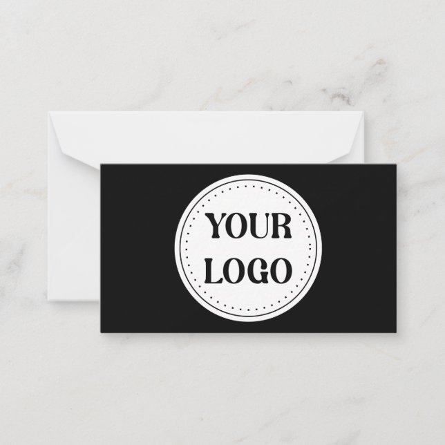  Sleek, contemporary, polished,& customizable. Note Card (Front)