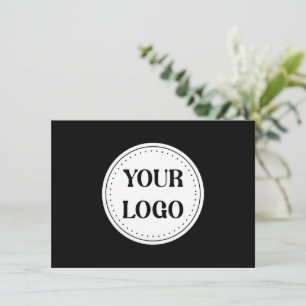 Sleek, contemporary, polished,& customizable. Note Card
