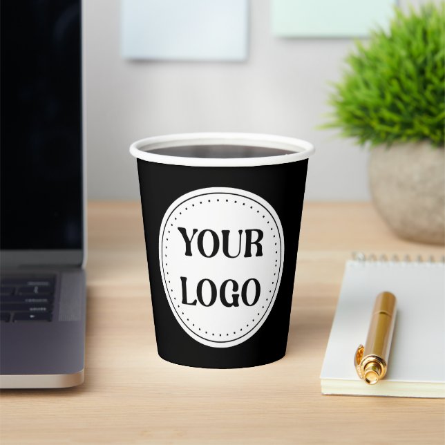  Sleek, contemporary, polished,& customizable. Paper Cups (Insitu)