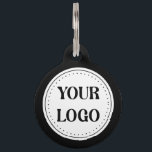 Sleek, contemporary, polished,& customizable. Pet ID Tag<br><div class="desc">This design is usable by all. The text,  colors,  logo,  and images may all be added,  changed,  or resized as needed.Many thanks.</div>