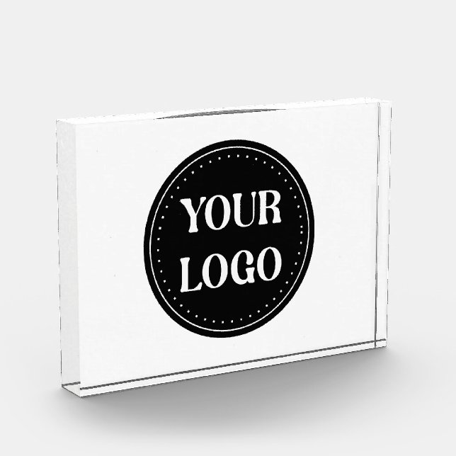 Sleek, contemporary, polished,& customizable photo block (Left)