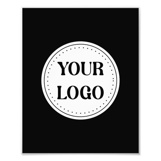  Sleek, contemporary, polished,& customizable. Photo Print (Front)