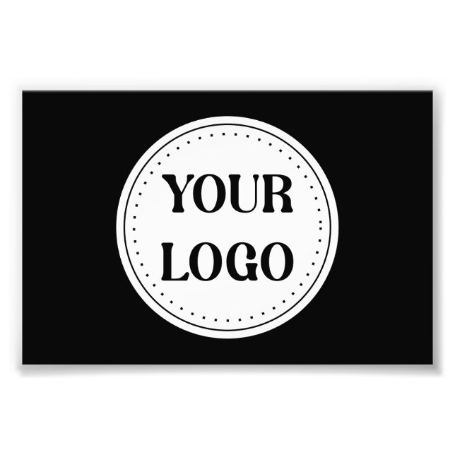  Sleek, contemporary, polished,& customizable. Photo Print (Front)