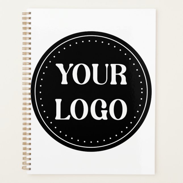 Sleek, contemporary, polished,& customizable planner (Front)