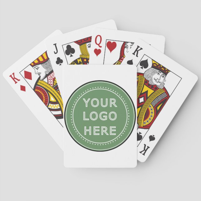 Sleek, contemporary, polished, & customizable. poker cards (Back)