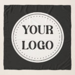 Sleek, contemporary, polished,& customizable. Scarf<br><div class="desc">This design is usable by all. The text,  colors,  logo,  and images may all be added,  changed,  or resized as needed.Many thanks.</div>