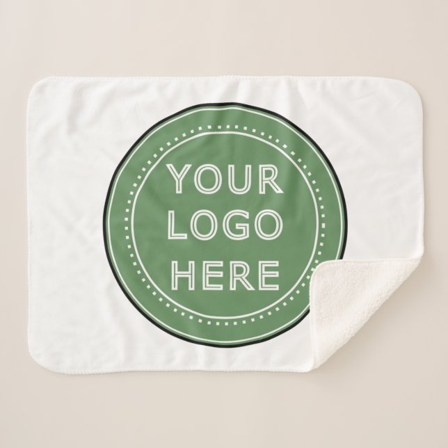 Sleek, contemporary, polished,& customizable. sherpa blanket (Front (Horizontal))