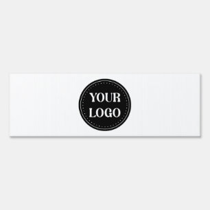 Sleek, contemporary, polished,& customizable sign