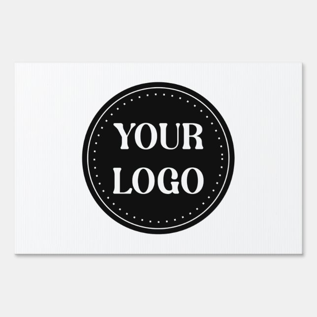 Sleek, contemporary, polished,& customizable sign (Front)