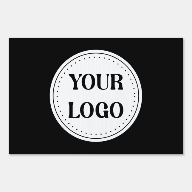  Sleek, contemporary, polished,& customizable. Sign (Front)