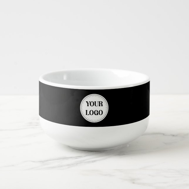  Sleek, contemporary, polished,& customizable. Soup Mug (Front)