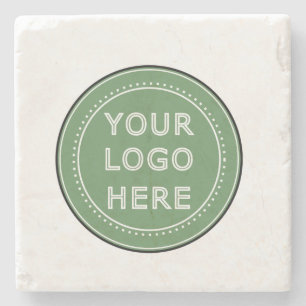 Sleek, contemporary, polished,& customizable. stone coaster