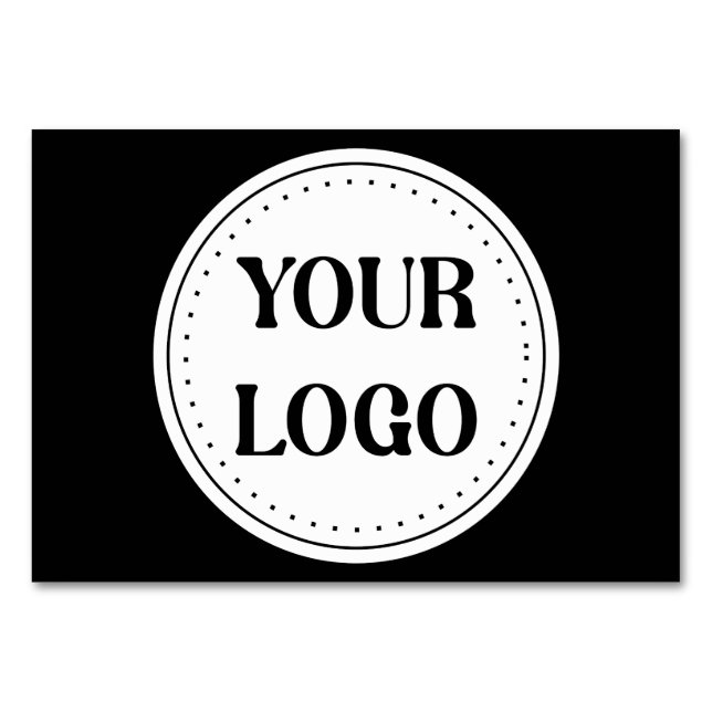  Sleek, contemporary, polished,& customizable. Table Number (Front)