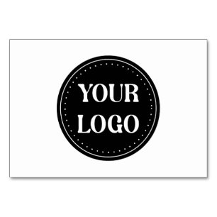 Sleek, contemporary, polished,& customizable table number