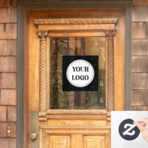  Sleek, contemporary, polished,& customizable. Window Cling