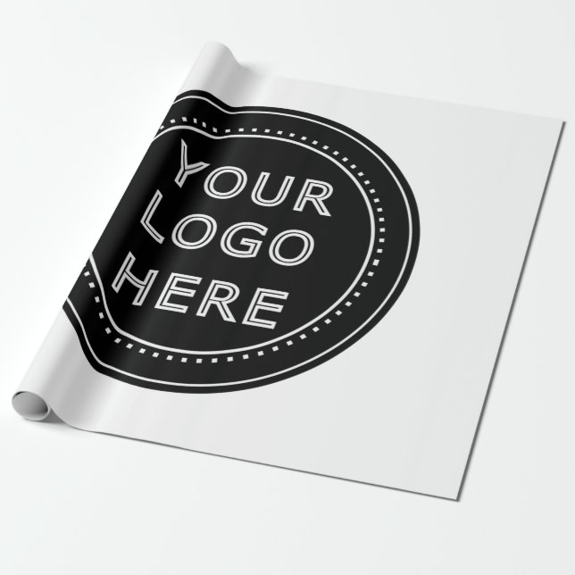 Sleek, contemporary, polished, & customizable. wrapping paper (Unrolled)