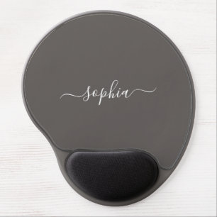 Sleek Custom Gel Mouse Pad with Your Name