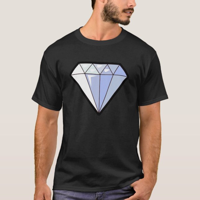 Sleek Diamond T-Shirt (Front)