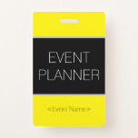 [ Thumbnail: Sleek "Event Planner" Badge ]