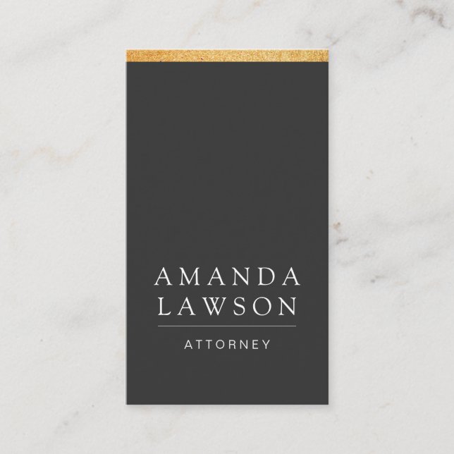 Sleek Gray (appointment) Appointment Card (Front)