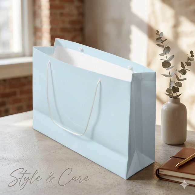 Sleek Large Watercolor Gift Bag with Luxe Finish (Sleek Large Watercolor Gift Bag with Luxe Finish)