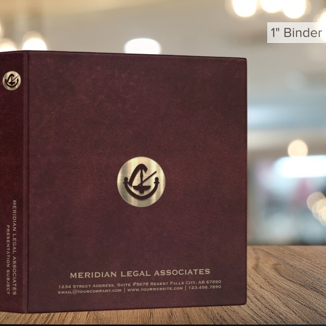 Sleek Legal Presentation Binder (Creator Uploaded)