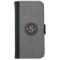Sleek Linen Custom Monogram Iphone 6 Wallet Case