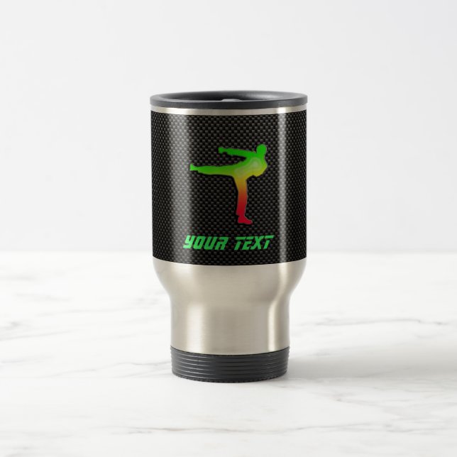 Sleek Martial Arts Travel Mug (Center)