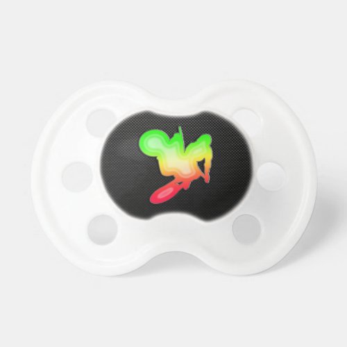 Sleek Motocross Whip Pacifier