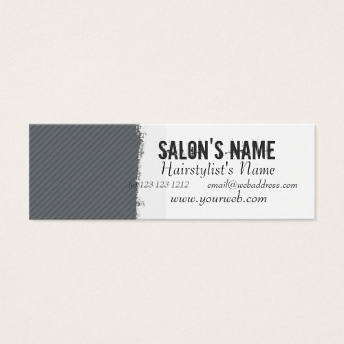 Sleek' N Clean Salon Business Card Templates