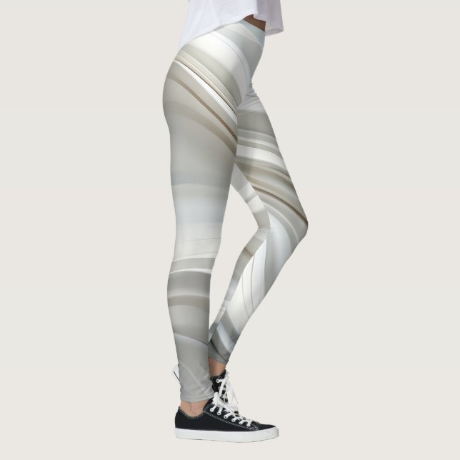 Sleek Neutral Gradient Leggings (Right)