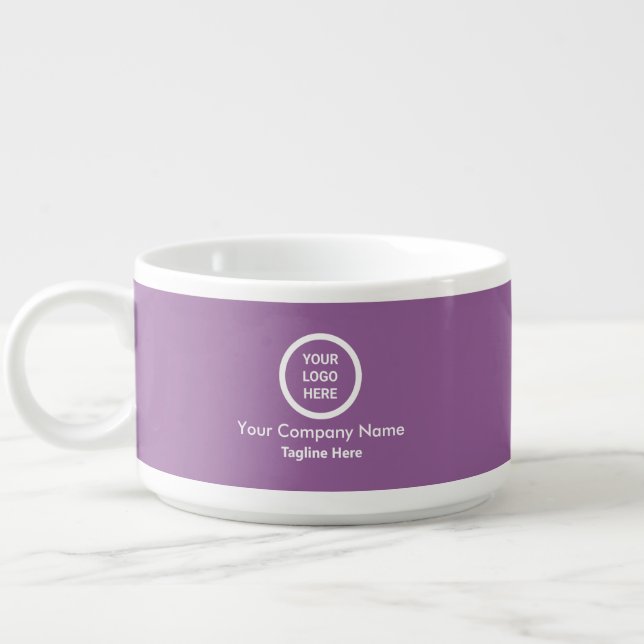 Sleek Personalized Branded Corporate Promotional Bowl (Right)