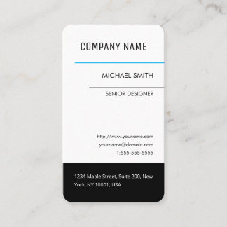 Sleek Professional Business Card