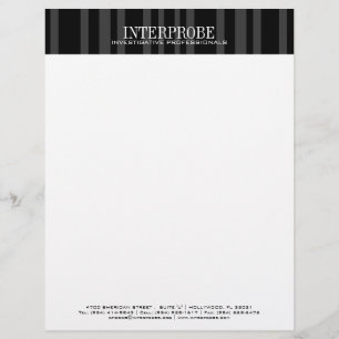 Sleek Professional Letterhead