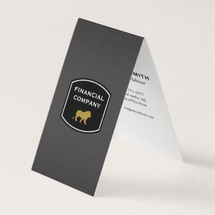 Sleek Professional / Lion Business Card