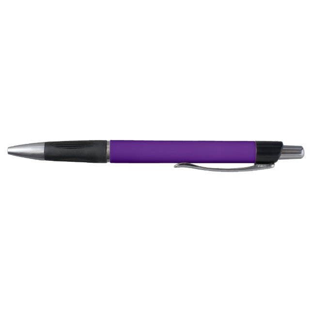 Sleek Purple Ballpoint Pen (Bottom)